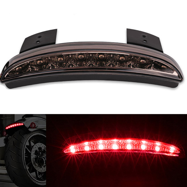 Motorcycle Tail Lights For  883 XL883N XL1200N Chopped Bobber Cafe Racer Rear Fender Edge LED Taillight