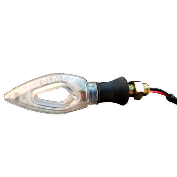 customed 12V motorbike motorcycle led signal turn light with double colors and flash motor direction indicator lamp