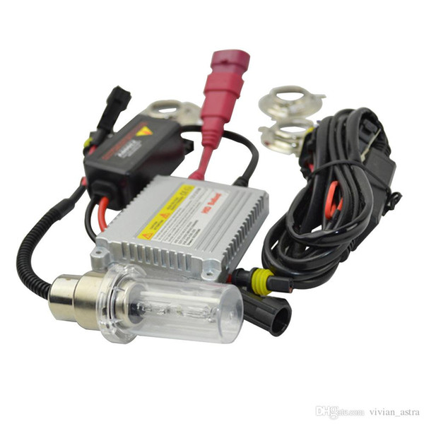 Motorcycle hid xenon Kit headlight H4 H6 BA20D Hid Lights Hi/Low Bulbs Bicycle Bike xenon lamp Light 12V 35W