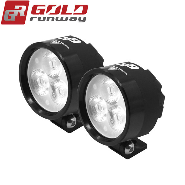 Goldrunway GR-EXP3 2400lm Power 18W Motorcycle Led Fog Spot White Headlight Working Light DC 12V External Light