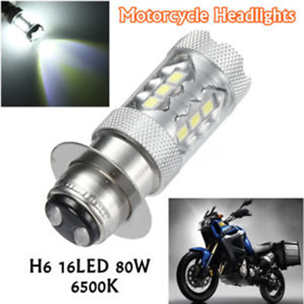 Miumiu H6 16LED 80W Super White LED Headlight Bulb 6000K For Motorcycle