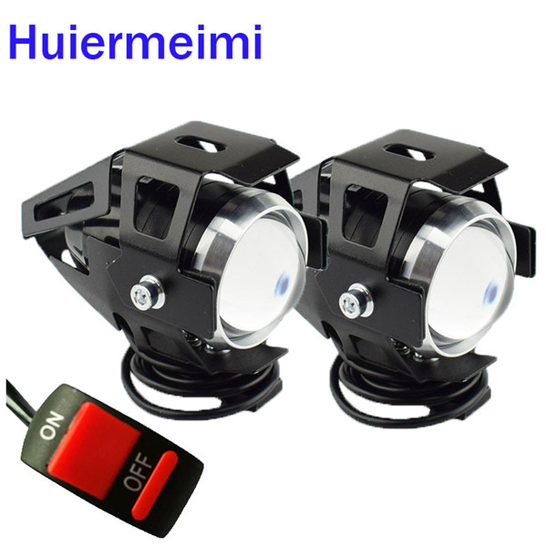 ightings Motorcycle Headlight Bulbs Motorcycle Headlight U5 LED Motorbike Driving Spotlight Headlamp Moto Spot Head Light Auxiliary Lamp ...