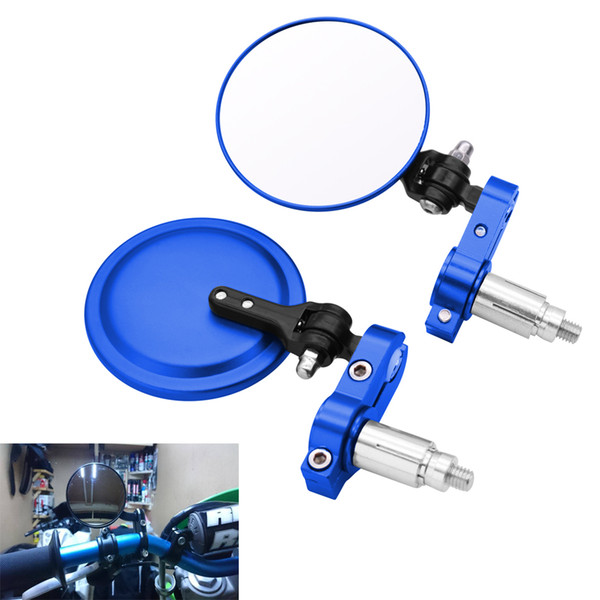 For Yamaha YZ250X YZ250FX YZ450FX WR450F WR250R Motorcycle Mirror 22/24mm Handle Bar End Rearview Side Mirrors five colors