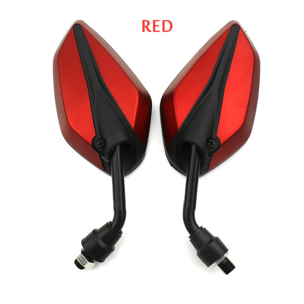 20cm Rearview Mirror Iron+Plastic 1 Pair Universal Large Rearview Mirrors