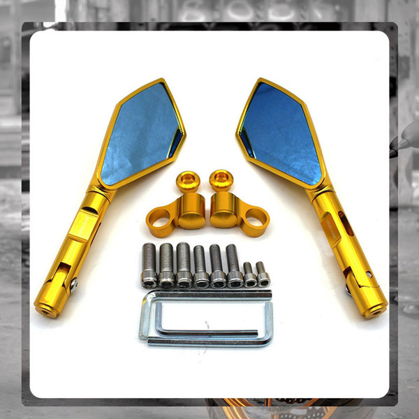 For YAMAHA XJR1300 XJ6 TMAX530 TMAX500 XP500 FZ8 FZ6 FZ1 Universal Accessories Motorcycle CNC Aluminum Rearview Side mirror