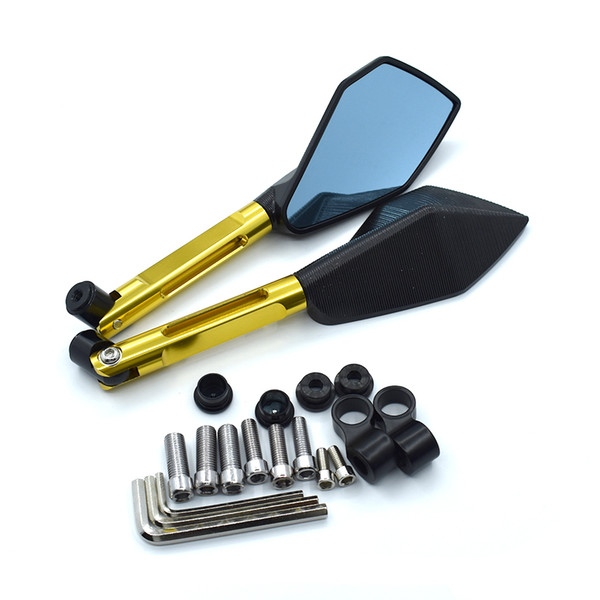 For Universal Motorcycle mirror side Rearview For Suzuki katana Bandit Hayabusa SV650 GSR750 kawasaki z750 KTM Honda BMW Hyosung 725