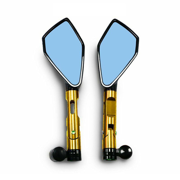 2pcs Motorcycle Rearview Mirrors Universal Corrosion Resistant Aluminum Alloy