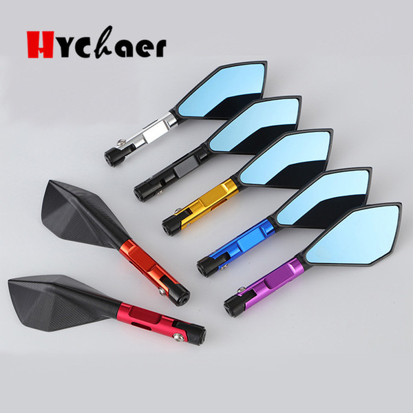 Universal Motorcycle Rearview Mirror CNC Side Mirrors For YAMAHA ys 150 tmax 530 tdm 850 fz6n mt10 c8 nmax 155 fazer8 etc.