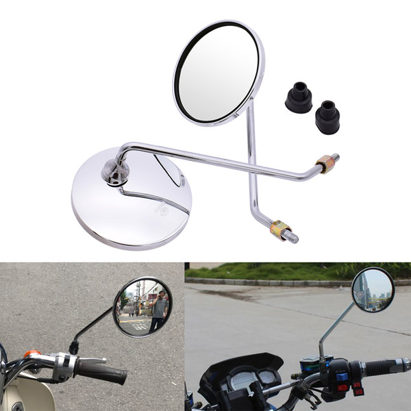 Universal Motorcycle Mirrors Round Mirror 8mm 10mm motorcycle accessories For 530 525 500 450 400 300 250 200 125