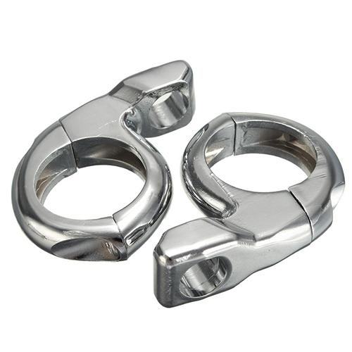 1'' Turn Signal HandleBar Clamp On Mirrors Adapter Mount ATV Motorcycle