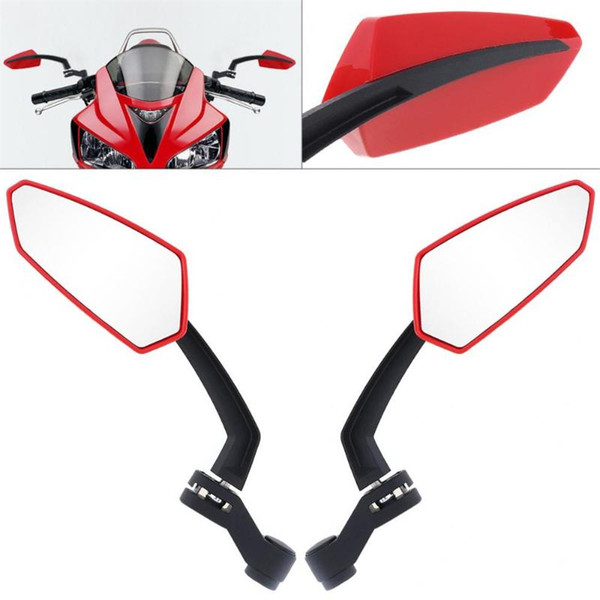 Top Fashion 2pcs 10mm Modified Plated Universal Motorcycle Rearview Mirror Side Mirrors for Motorcycle scooters Wholesale CSV