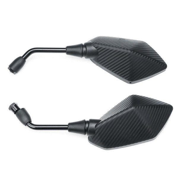 Motorcycle Rear View Side Mirror Universal Black Bike Rotatable 360 Degrees Riding Scooter Frame Fittings Parts
