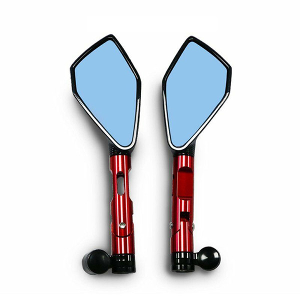 2pcs Motorcycle Rearview Mirrors Universal Corrosion Resistant Aluminum Alloy