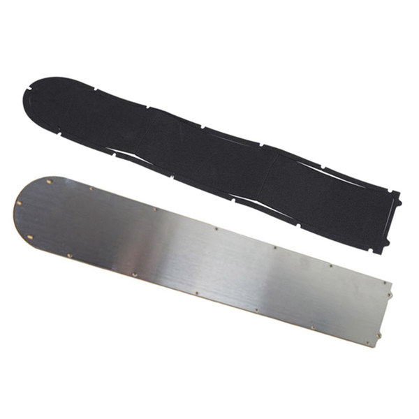 1 Set Electric Scooter Bottom Battery Cover Anti-Skid Plate Guard Plate Stainless Steel Chassis & Waterproof Seal for Mij