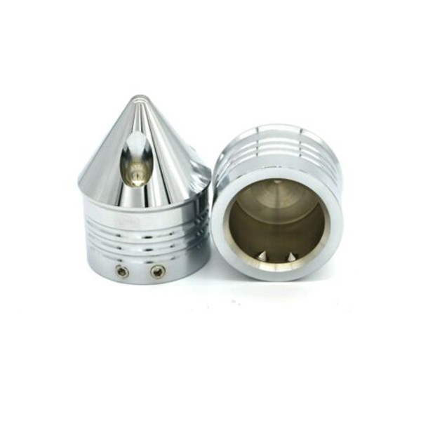 Black Shallow Cut Front Axle Cap Nut Cover For Sportster XL 883 1200 Part