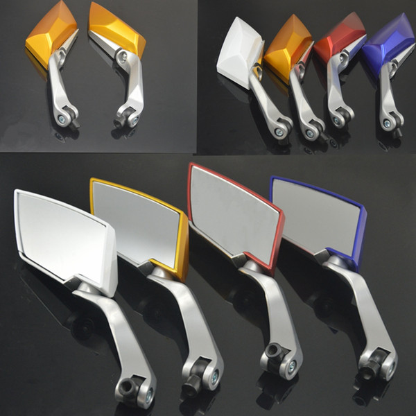 Universal Motor Rearview Mirror Scooter Parts Motorcycle Accessories For GSX650F TL1000R GSXR600 750 ZX10R FZ8 CBR600 Z1000 ZX9R