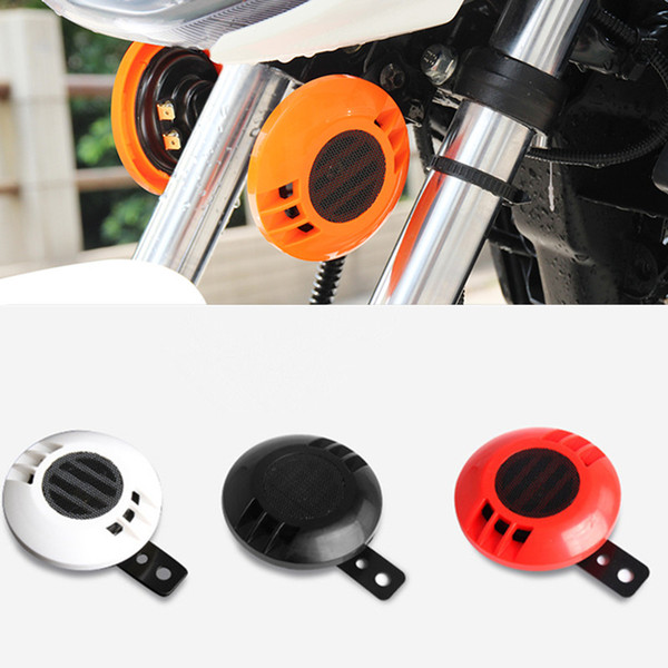 6 Colors Universal 12V Motorcycle Car Motorbike Snail Tweeter Audio Horn 110dB Scooter Bike multi-tone Stereo Amplified Speaker