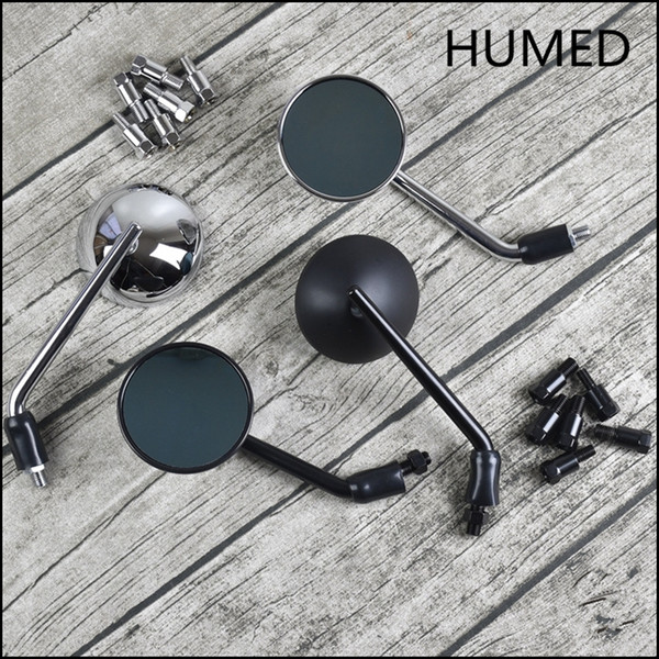 universal cafe racer mirror rearview mirror vintage motorcycle handlebar rearview mirror 8mm/10mm screw