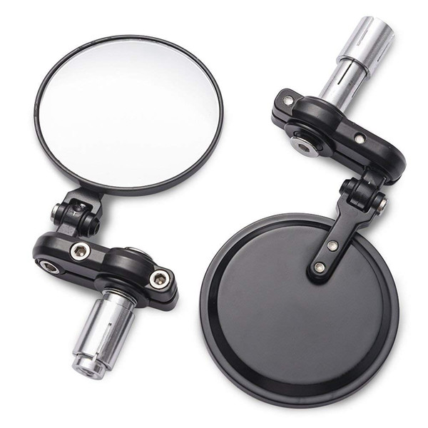Motobiker 1Pair Black Foldable 3