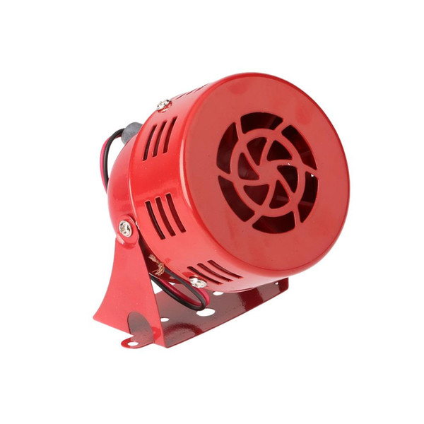 Universal Car Horns Speaker 12V 3'' 22 Automotive Motorcycle Horns Air Raid Siren Horn Car Truck Motor Driven Alarm Red