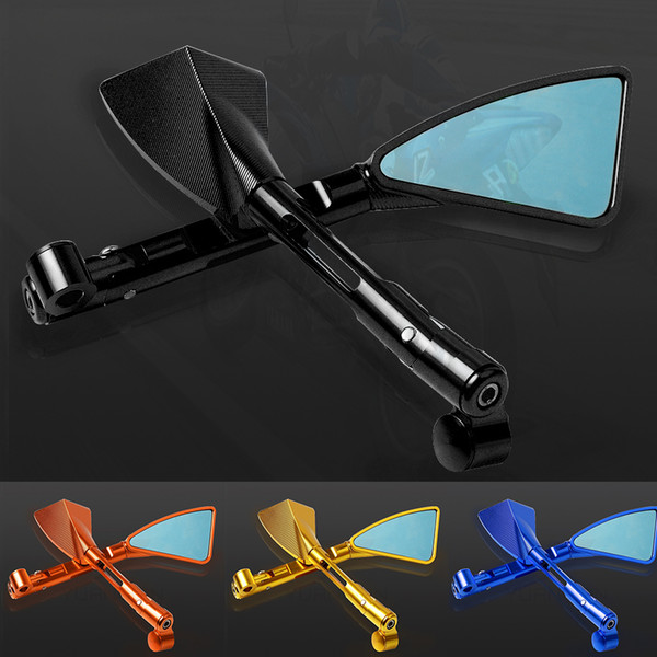 Universal 1 pair Motorcycle mirror side Rearview motorcycle accessories for YAMAHA r6 r3 mt07 fz6 r1 xj6 fz1 fz6 ybr125 mt09