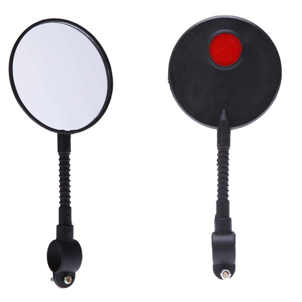 Wide Angle Adjustable High-strength ABS Mountain Road MTB Bike Bicycle Rear View Mirror Reflective Cycling Safety Flat Mirror