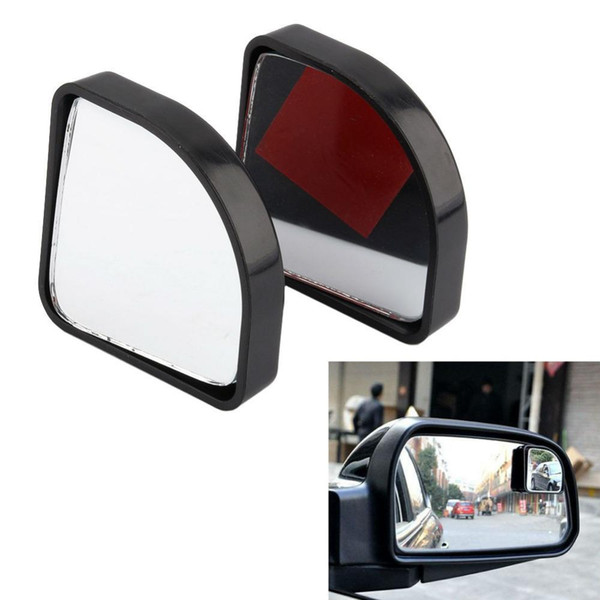 2017 New Practical 1 Pair Car Mirror Adjustable Side Rear View Auxiliary Blind Spot Mirror Auxiliary