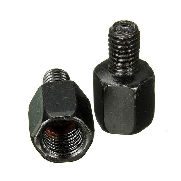 Brand New 2x Black Motorcycle Rear View 10mm to 8mm Mirror Adapter Bolts Screw For Yamaha order<$18no tracking