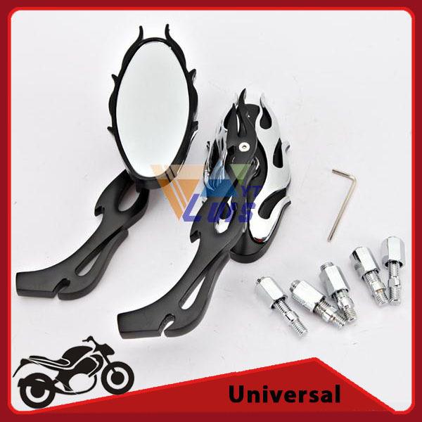 Cafe Racer Custom Black OvalChopper Motorcycle Rearview Side Mirror Universal Motorcycle Accessories order<$18no track