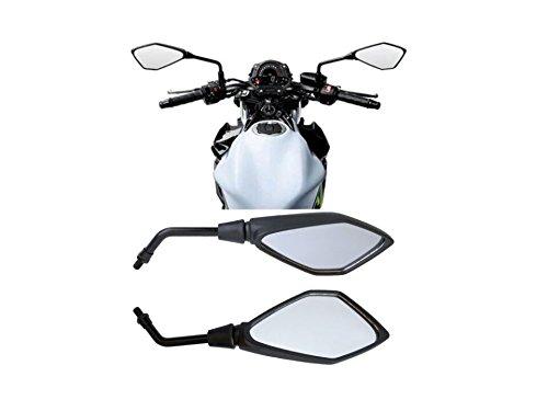 1Pair Motorcycle Convex Rear View Mirror - with 10mm Bolt, 7/8
