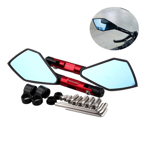 Motorcycle Side Mirrors Moto Handle Bar Mirrors Rearview Motorcycle Accessories