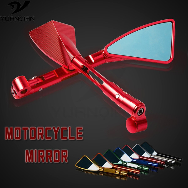 Universal Motorcycle mirror side Rearview motorcycle accessories for YAMAHA xmax300 xvs650 fz8 vmax1200 vmax tdm850 mt10