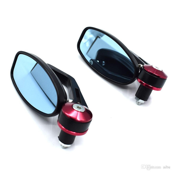 For Mgoodoo 1Pair Motorcycle Rear View Mirrors 7/8