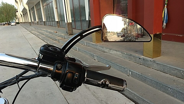 Motorcycle CNC Deep Cut Rear Side View Mirrors For Harley Honda Suzuki Kawasaki