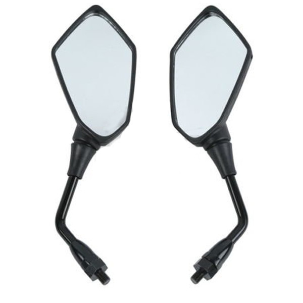 Motorcycle Left Right Rear View Wing Mirrors For Kawasaki Z750 2004-2011 ER6B ER-6N 2006-2010 KLE400 KLE500 Versys 1000