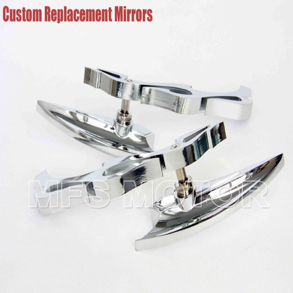 Motorcycle Billet Alloy Arrow Custom Rear Mirror For Suzuki 600 1992-2007 750 1991-2007 1000 2001-2007 1100 Hayabusa