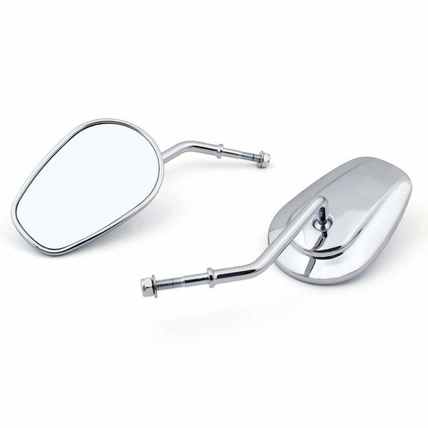 Motorcycle Rearview Mirrors Long Stem For Harley VRSC Touring Sportster Softail Dyna FXR side mirrors