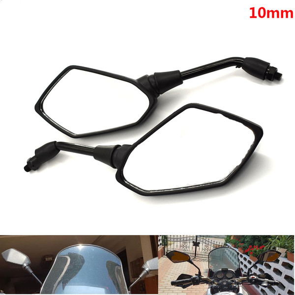 For UNIVERSAL motocykle mirrors motorbike scooter motorcycle rearview mirror motorcycle rearview mirror 10MM SCREW