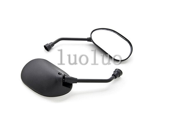 Universal Motorcycle Cruiser Scooter Moped ATV Mirrors BlackKawasaki Cruisers, Electric Scooters side