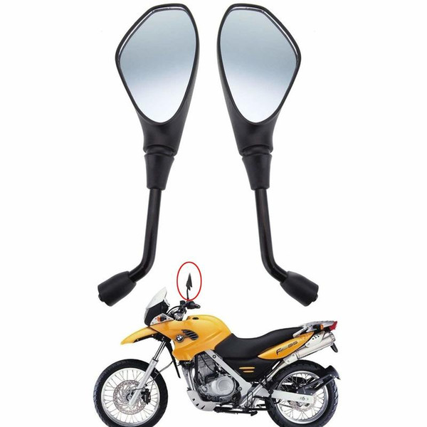 Universal Motorcycle Rear View 10mm Side Rear Mirror for BMW F650GS F800R Aprilia Ducati Suzuki