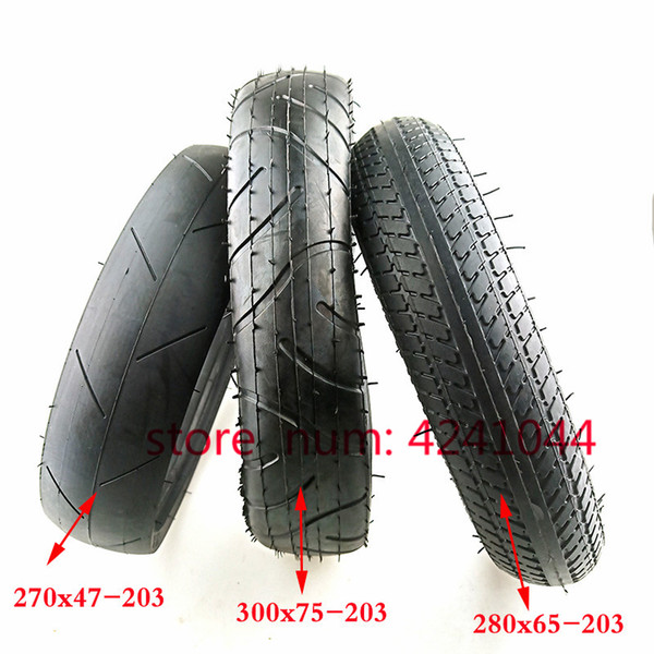 Free shipping 270x47-203 tyre 280x65-203 300x75-203 inner tube and tyre fits for Children's tricycle baby trolley pneumatic tire