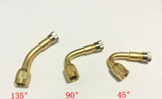 by DHL or Fedex 1000pcs 45/90/135 Degree Angle Brass Air Tyre Valve Schrader Valve Stem for Car Truck Motorcycle