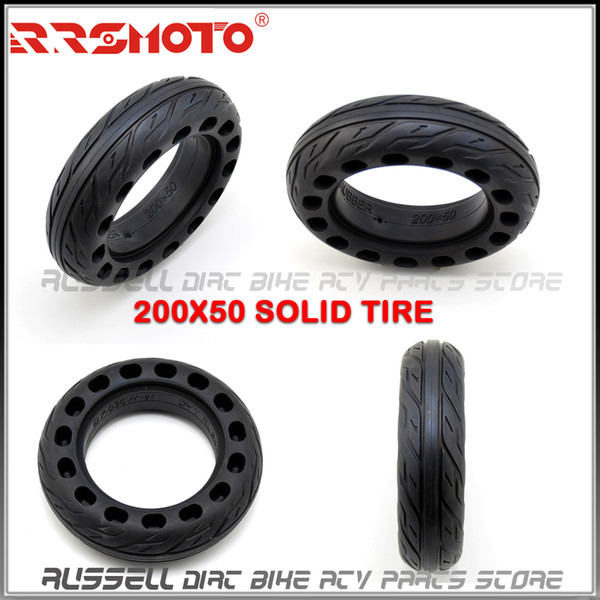 200x50 Solid Tubeless Rubber Tire 8 x 2 inch 8