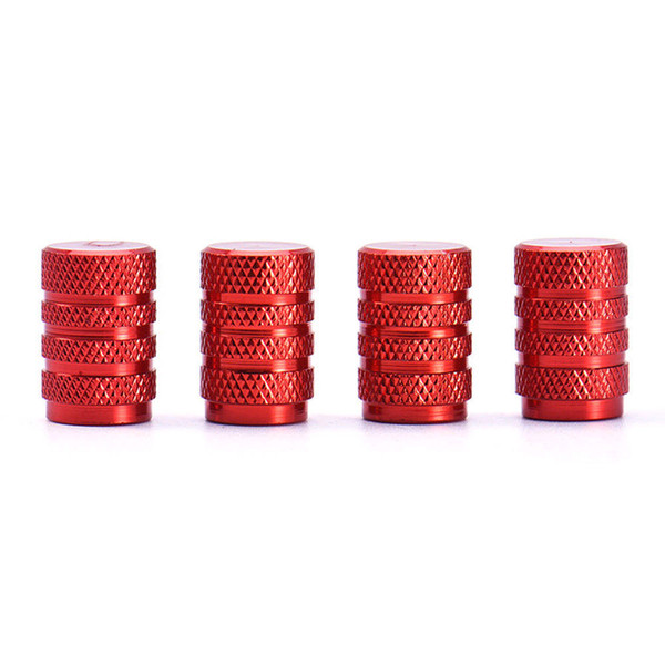 4pcs Car Tire Valve Stem Caps Aluminum Theftproof Prevent Dirt & Water Wheel Caps Tyre Stem Airtight Cover Car Accessories