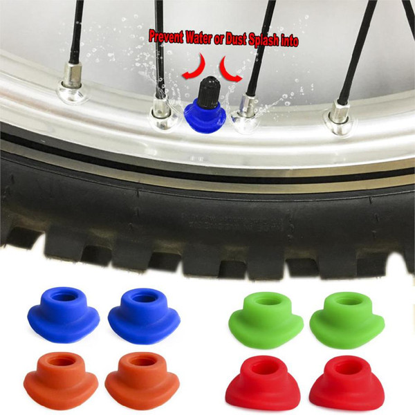 Air Valve Sleeve Guards Waterproof Pad Silicone Rubber For The Inner Tube Of Motorcycles Off-road Vehicles & ATV & UTV