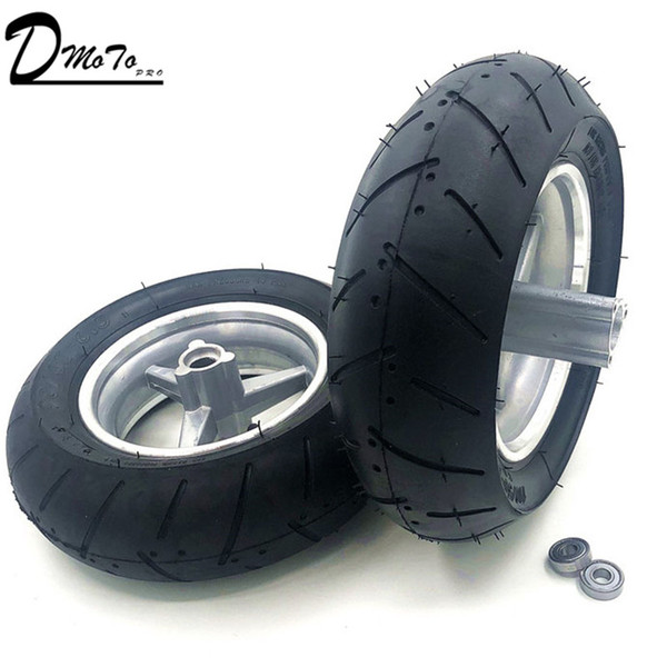 90 / 65-6.5 and 110/50-6.5 Front and Rear wheels tire tubeless vacuum For 49cc Mini Dirt Bike e Scooter Mini Moto