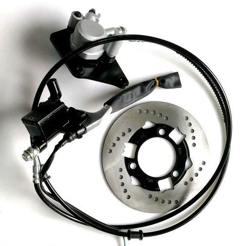 Disk brake set, for, BWS125, CYGNUS125, disk, brake, set, bracket, racing, parts, tuning, upgrade, rear brake disk kit