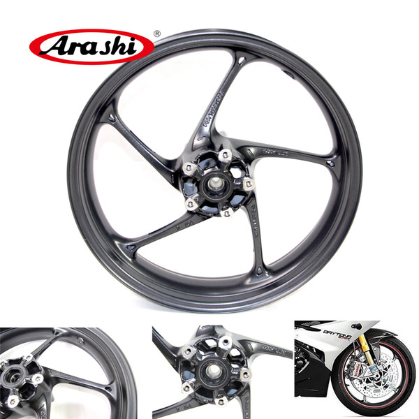 Arashi 675R Front Wheel Rim For Triumph Daytona 675 R 2013 2014 2015 Motorcycle Accessories CNC Aluminum Street Triple 13 14 15