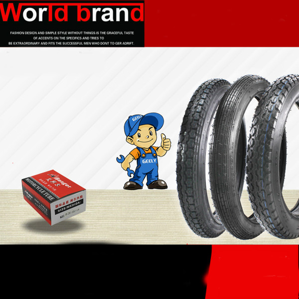 Motorcycle 2.50 2.75 3.00 3.25 3.50 4.00 5.00-14 / 18/17/12 Tire Tires, Anti-Slip High Abrasion Resistance, Quality Assurance