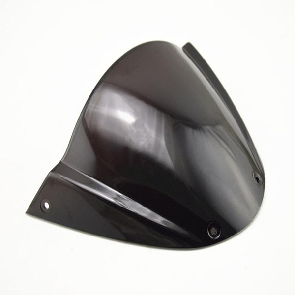 Motorcycle Windscreen Windshield Double Bubble fit for Monster 696 2009-2013 10 11 12 13 Black ABS